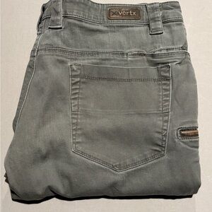 38x30 Vertx Men's Tactical Delta Stretch Pants Grey Articulated Knee Hiking EDC